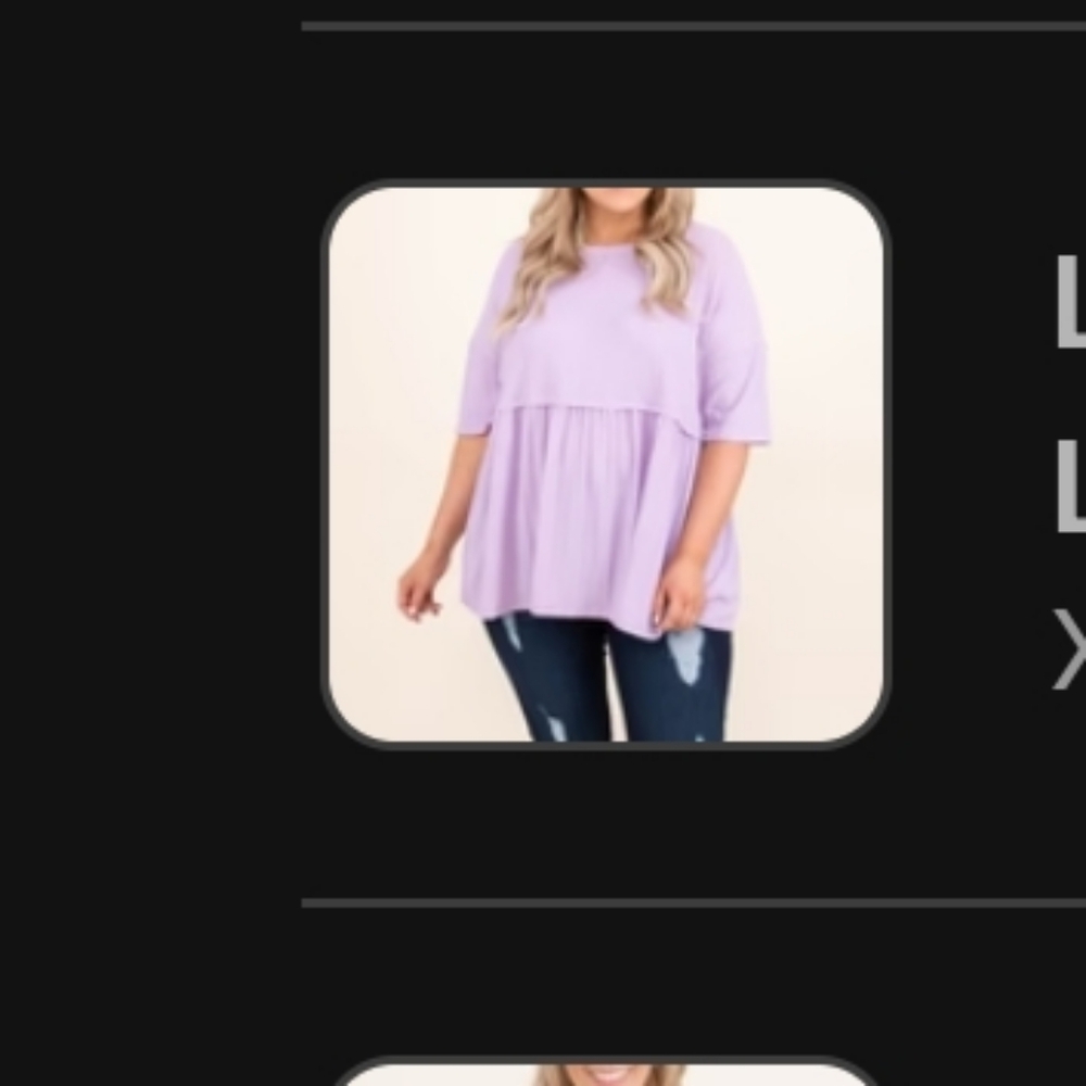 Lavender Women's Shirt, XL